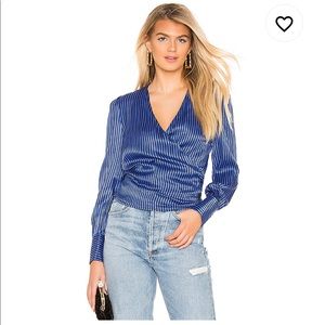 Lovers+Friends Carlyn Top in Marine Blue